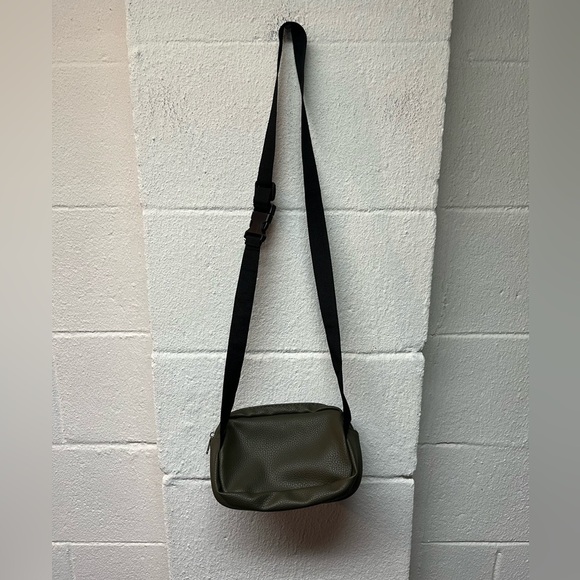 None Handbags - Stylish Olive Green Over The Shoulder Bag